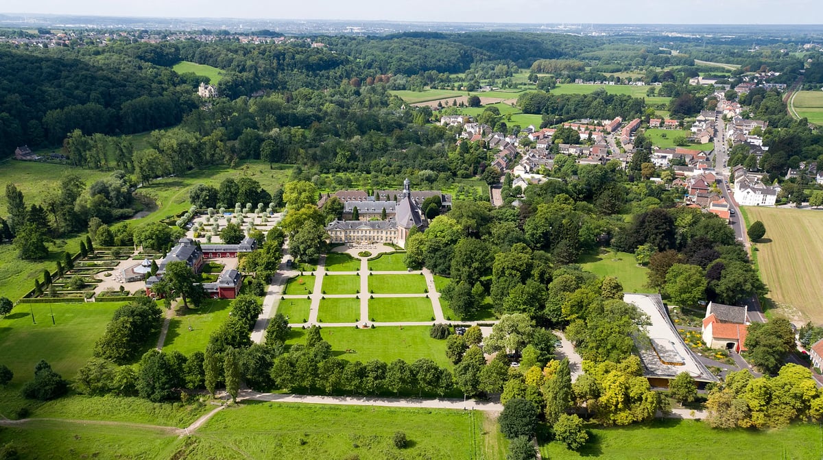 Chateau St. Gerlach luchtfoto