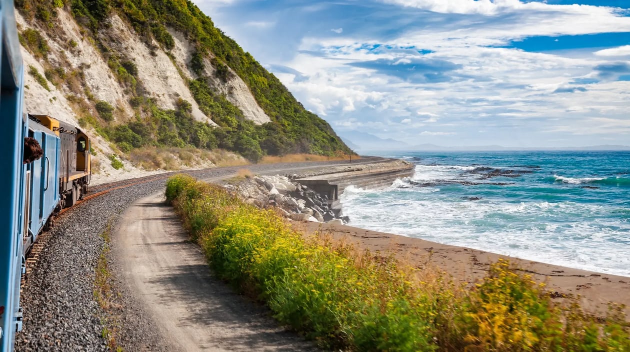 Nieuw Zeeland, Coastal Pacific trein
