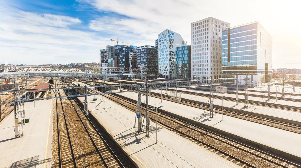 Noorwegen, Oslo, station