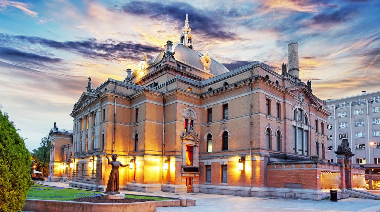 Oslo - National theater, Norway