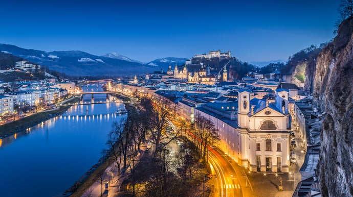 4- of 5-daagse reis naar de Mozartwoche in Salzburg
