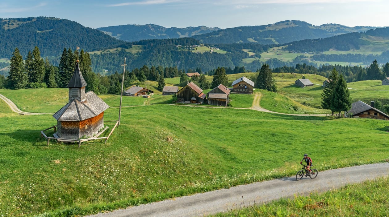 Bregenzerwald nabij Dornbirn