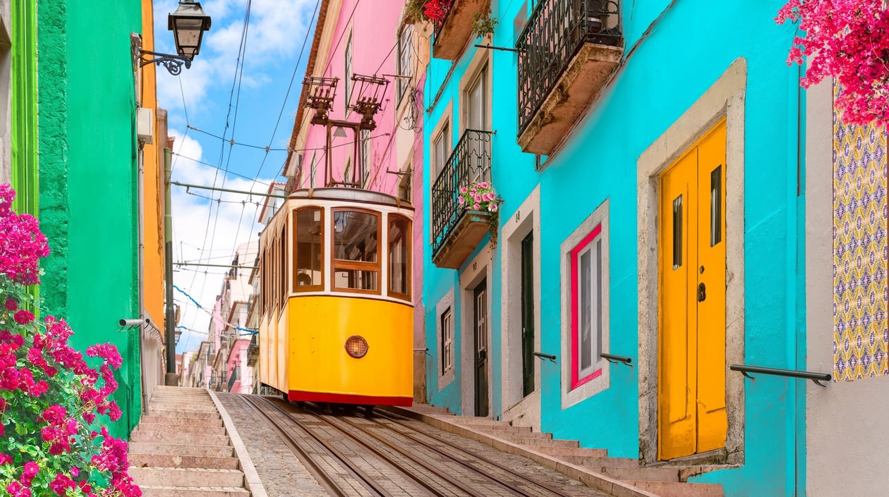 Lissabon - tram