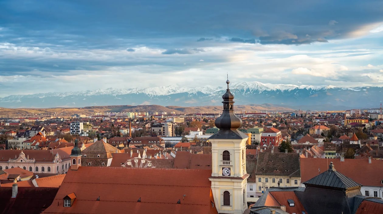 Sibiu, panorama, shutterstock_2533518429