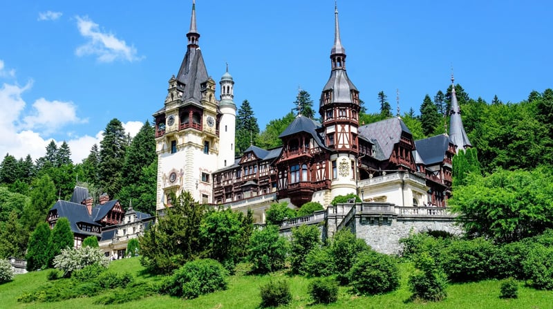 Sinaia, Peles Castle, shutterstock_2480779725