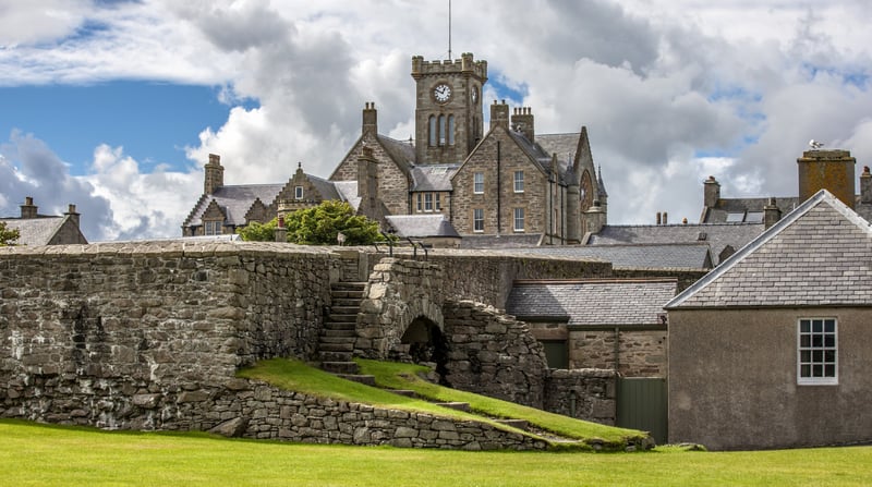 Lerwick, Shetland Eilanden, Schotland