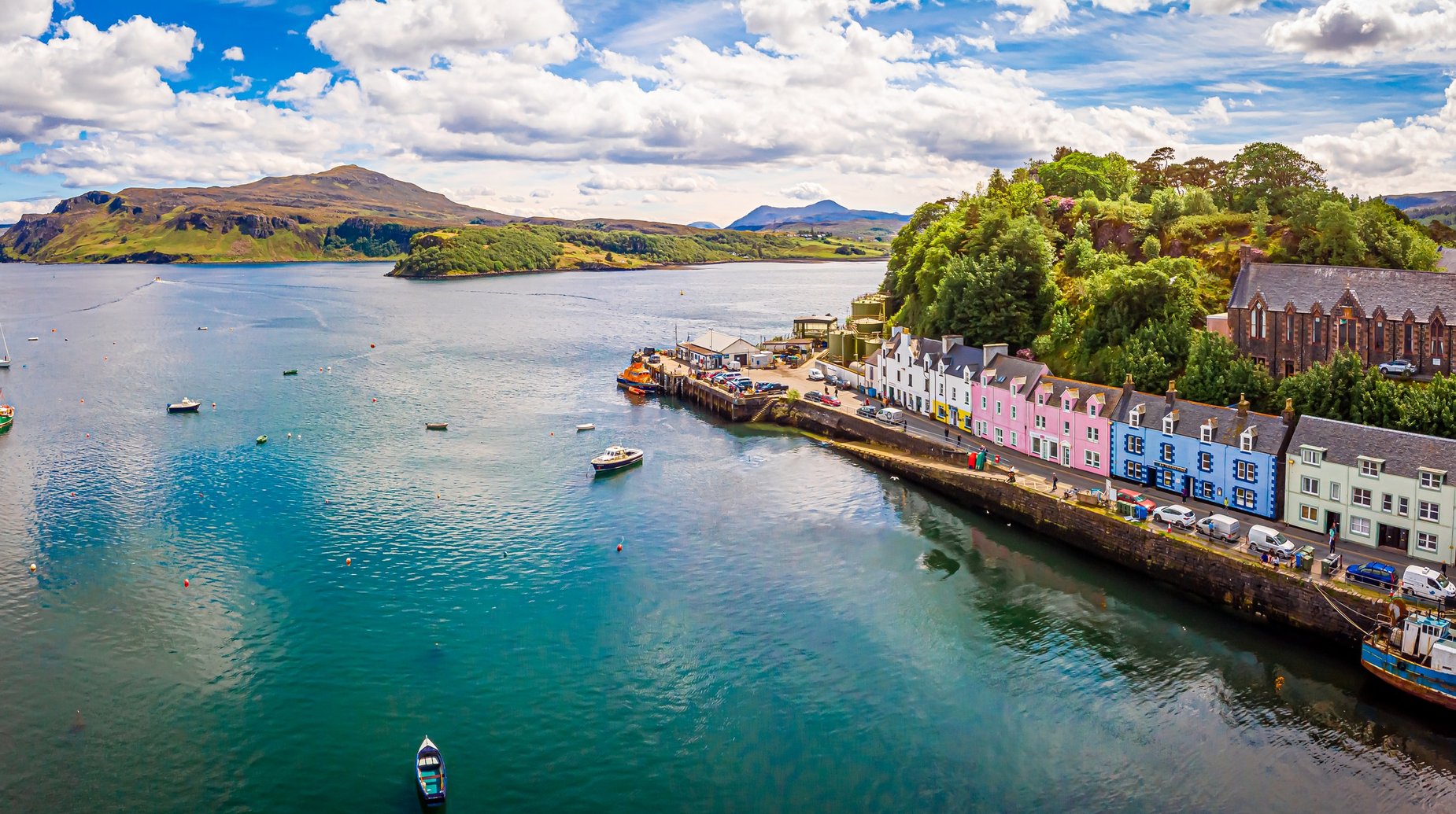 Portree, Schotland, Isle of Skye