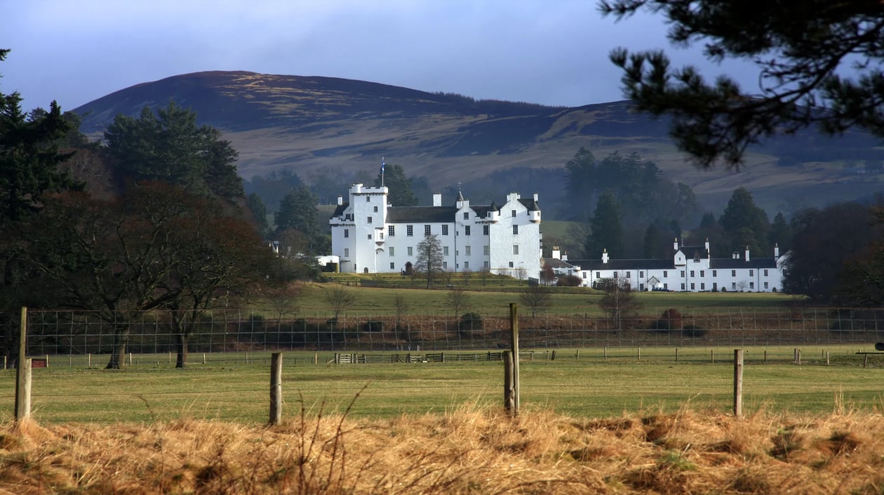 Schotland - Blair Atholl met Blair Castle