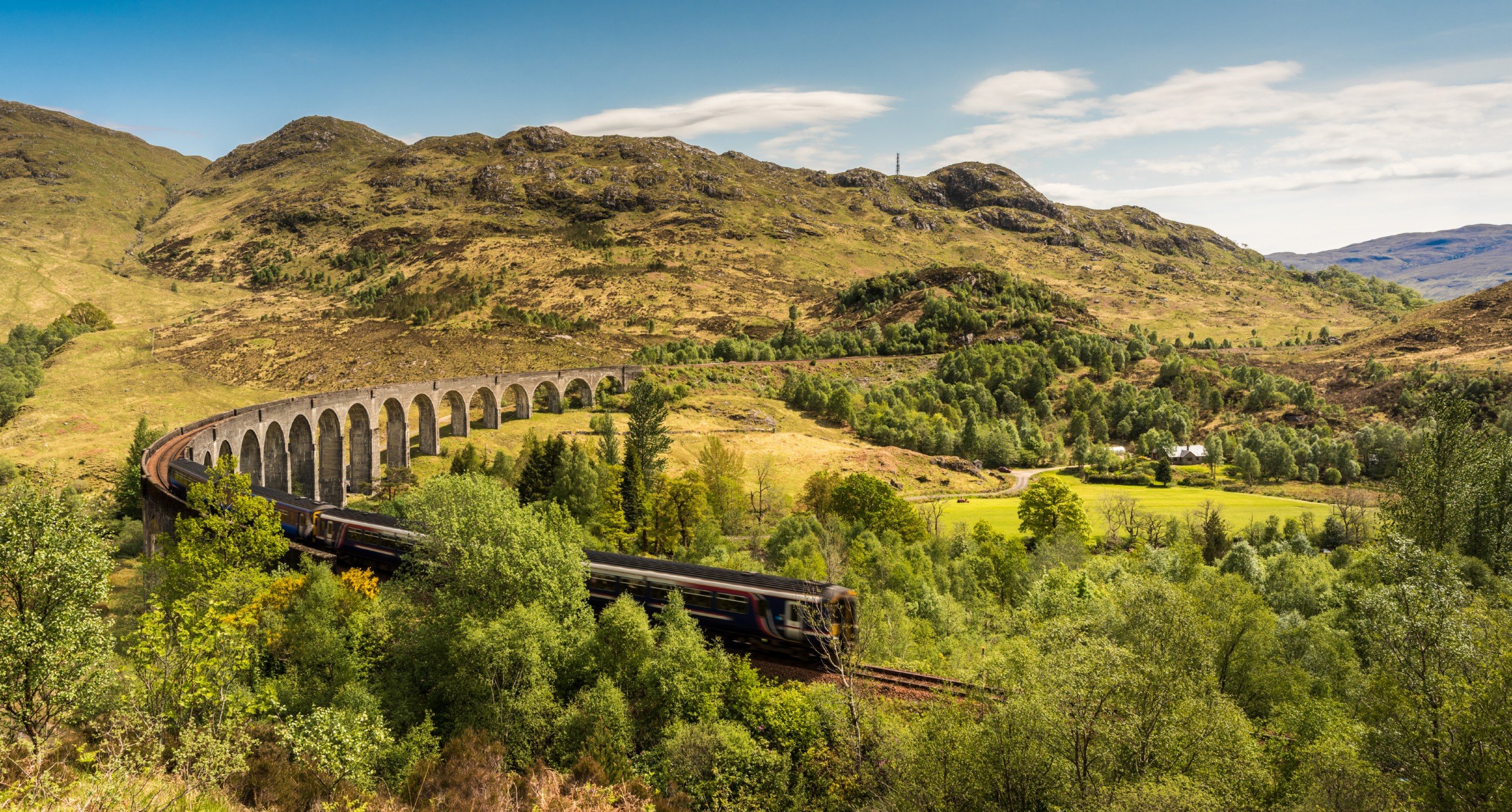 Trein Schotland