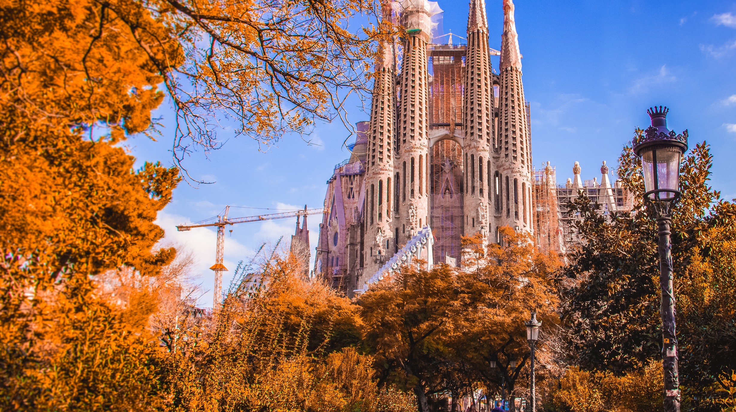 Barcelona autumn