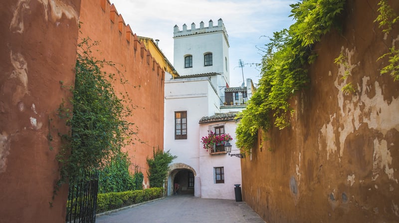 shutterstock_503899735 Sevilla Barrio de Santa Cruz