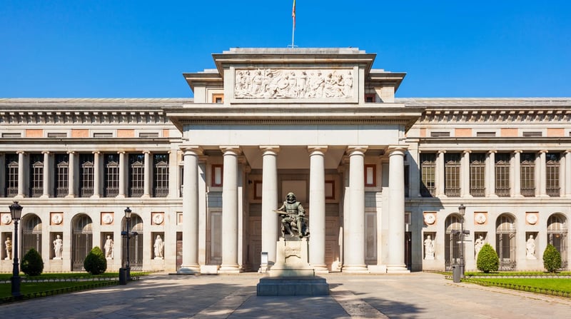 Prado Museum Madrid, shutterstock_2140674349