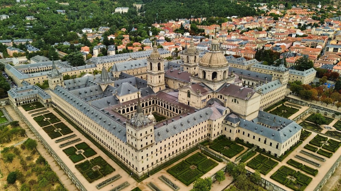 San Lorenzo del Escorial Madrid, shutterstock_2376772509
