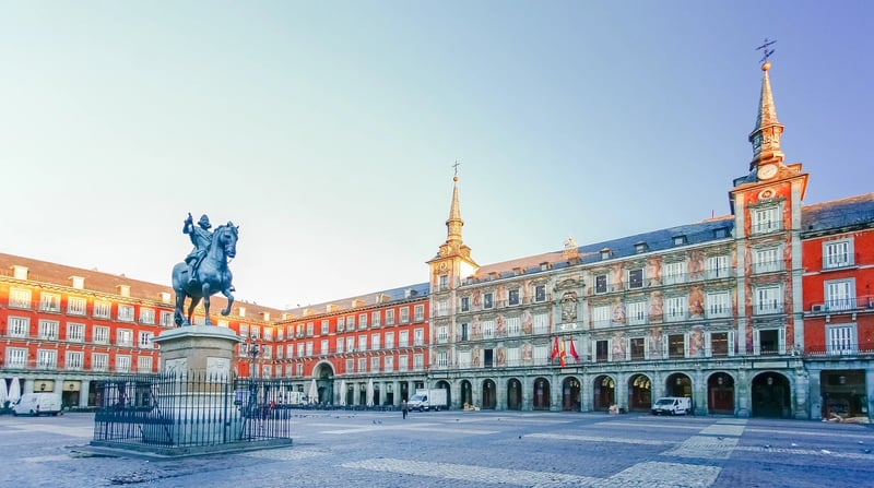 shutterstock_479986543 Madrid Plaza Major