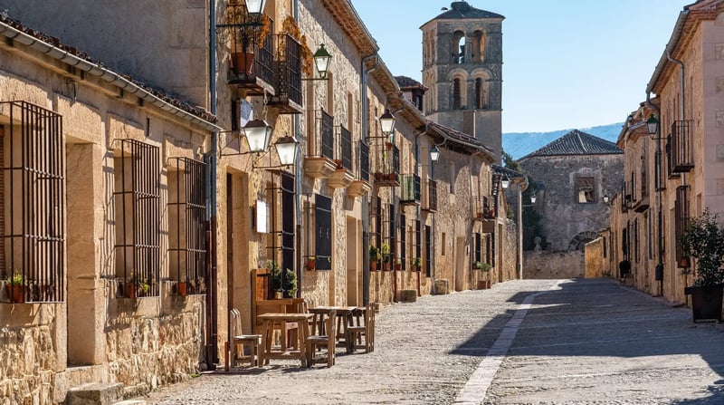 Pedraza, Segovia, Spanje shutterstock_2257845099