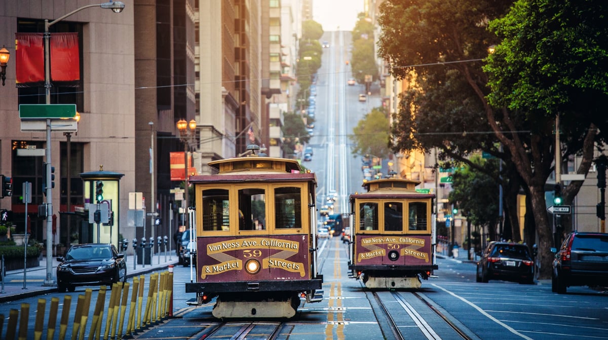 Cable Cars Californië