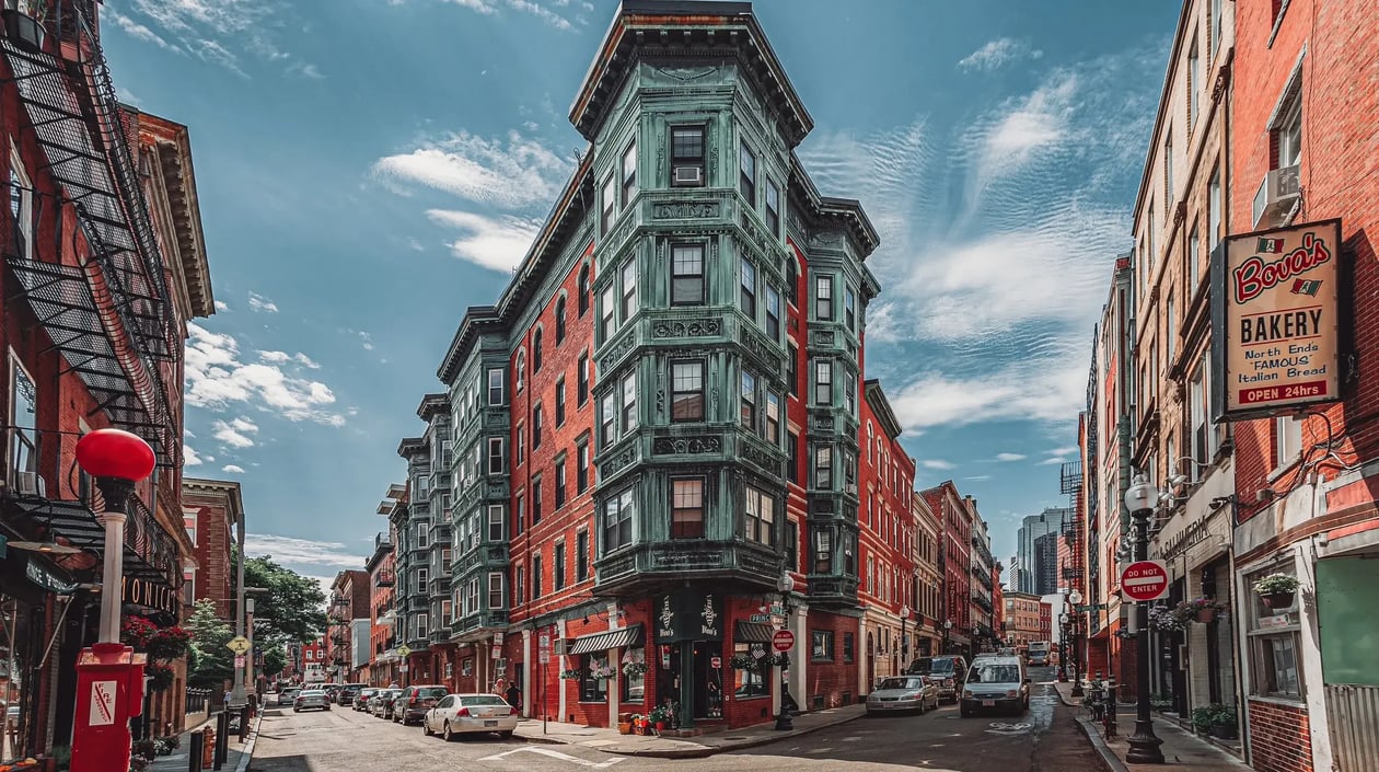 Historic East end Boston, shutterstock_2238051583