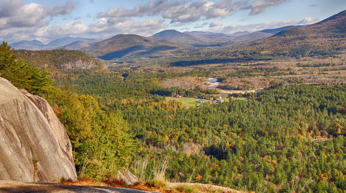 Cathedral ledge New Hampshire, shutterstock_155526980