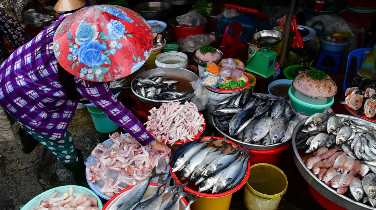 Vietnam - Sa Dec, markt