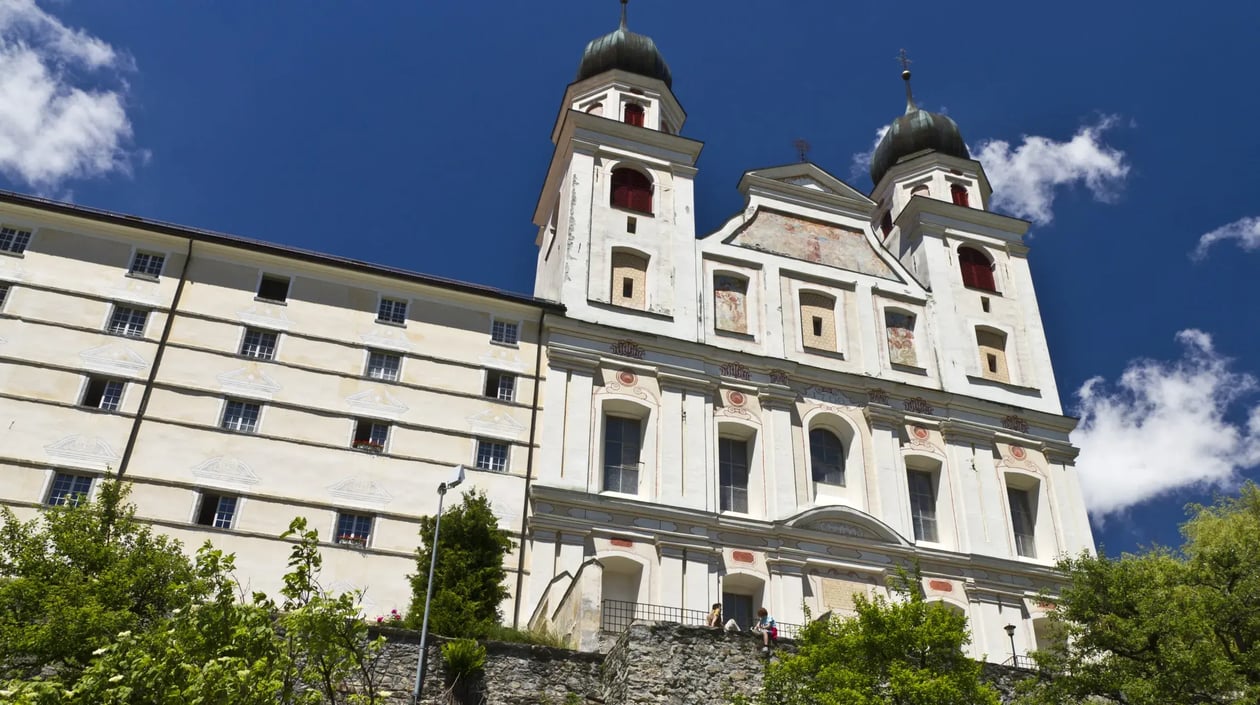 Zwitserland - Disentis Benedictijns klooster