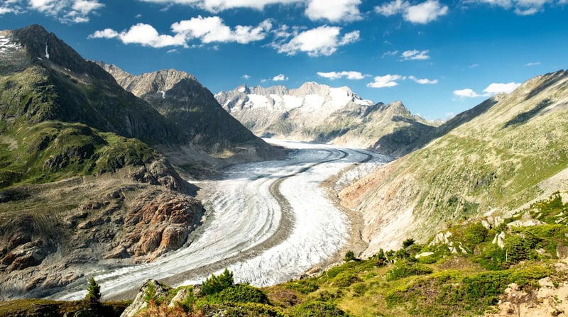 Zwitserland - Aletsch Gletsjer