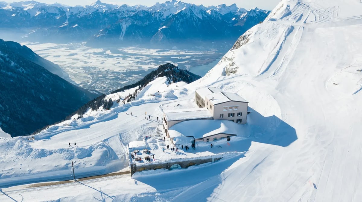 Zwitserland - Rocher de Naye - Winter (1)