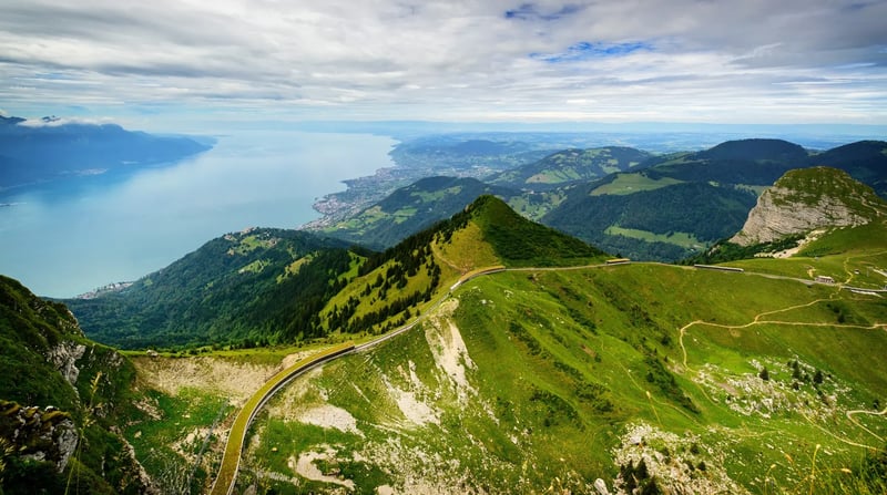 Zwitserland - Rochers de Naye
