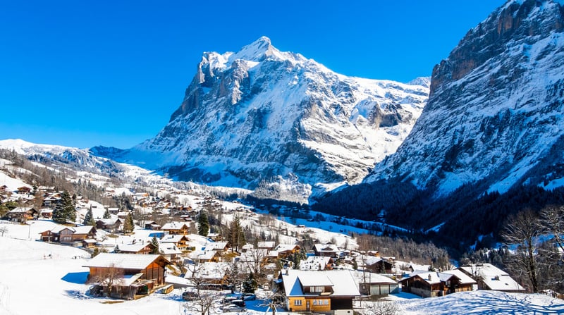 Interlaken in de winter