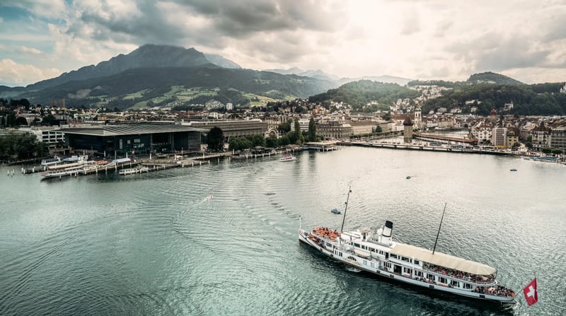 Zwitserland - Luzern - Paddle steamer (1)