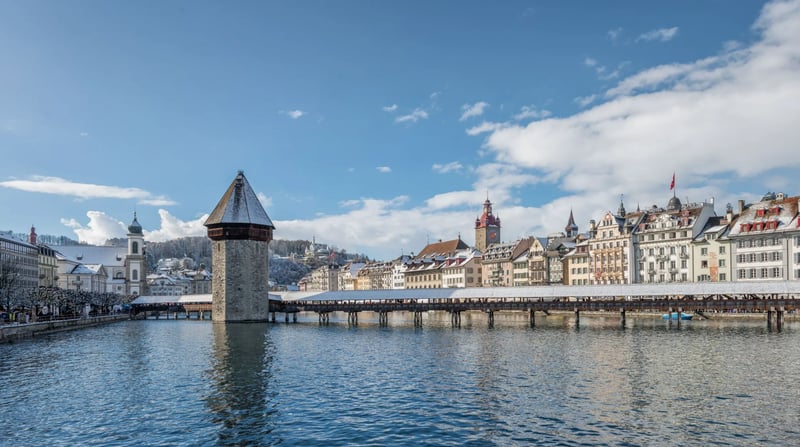 Zwitserland - Luzern - Winter en kerst (2)