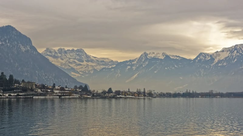 Zwitserland - Montreux - Winter (1)