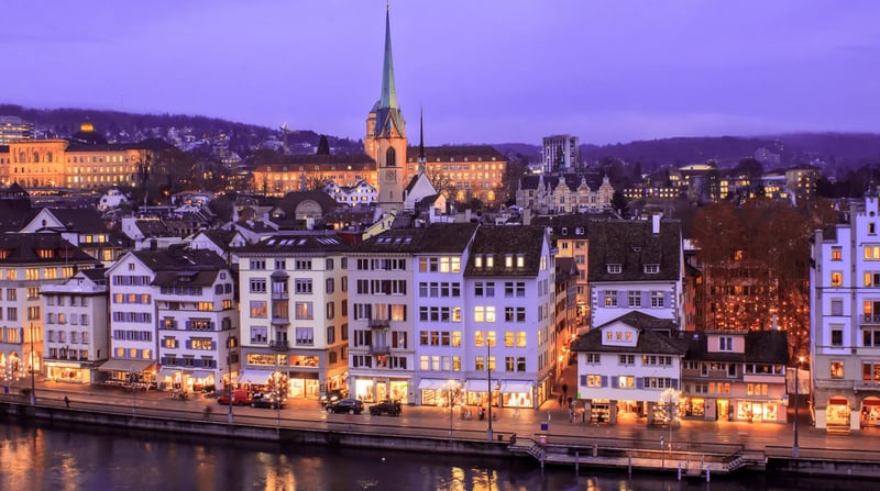 Zwitserland - Zurich - Winter en kerst (2)
