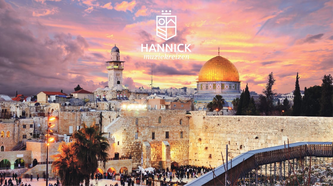 Horizontaal met logo_Hannick Reizen_Muziekreis Israel Jeruzalem