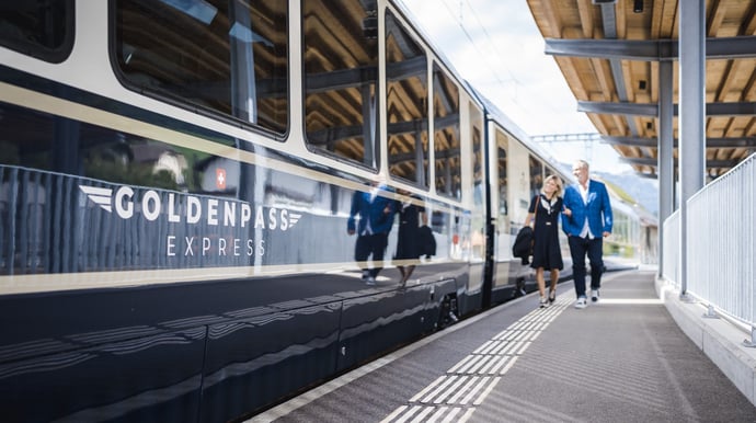 Duurzaam per trein door Zwitserland  met de nooiste Panorama treinen