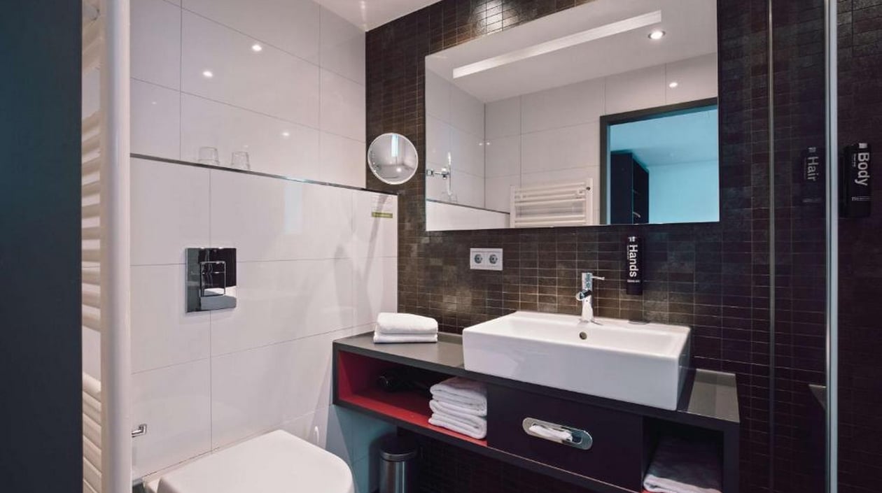 Hotel Berlin, Berlin badkamer