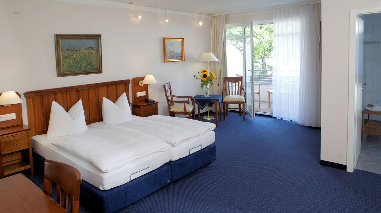 Badehaus Goor Doppelzimmer Balkon