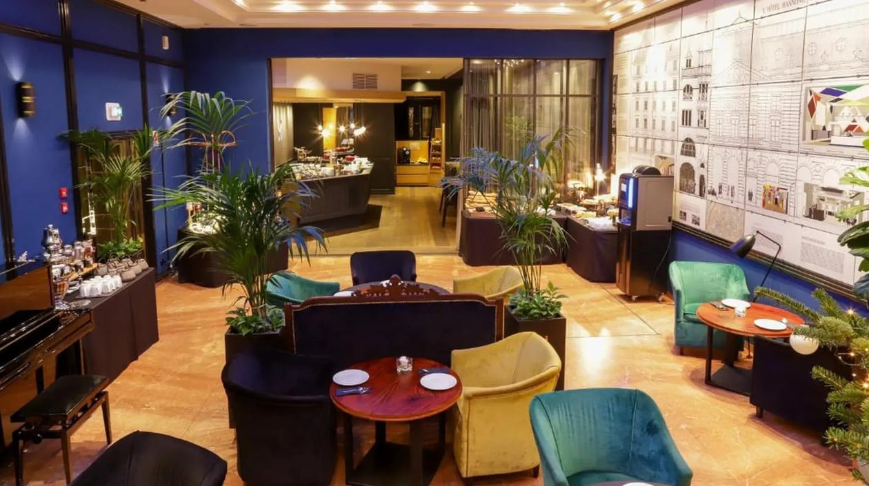 Hotel Hannong Strasbourg lounge