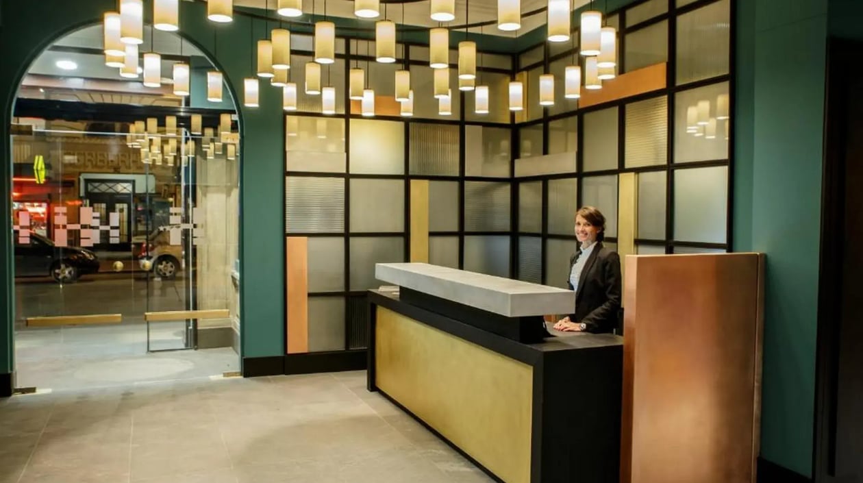 Hotel Hannong Strasbourg receptie