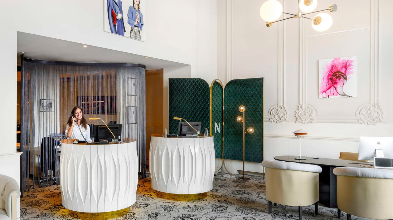 Nemzeti Hotel Budapest MGallery  receptie