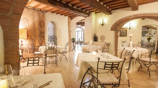 Castello delle Serre Restaurant 4 Old Chairs