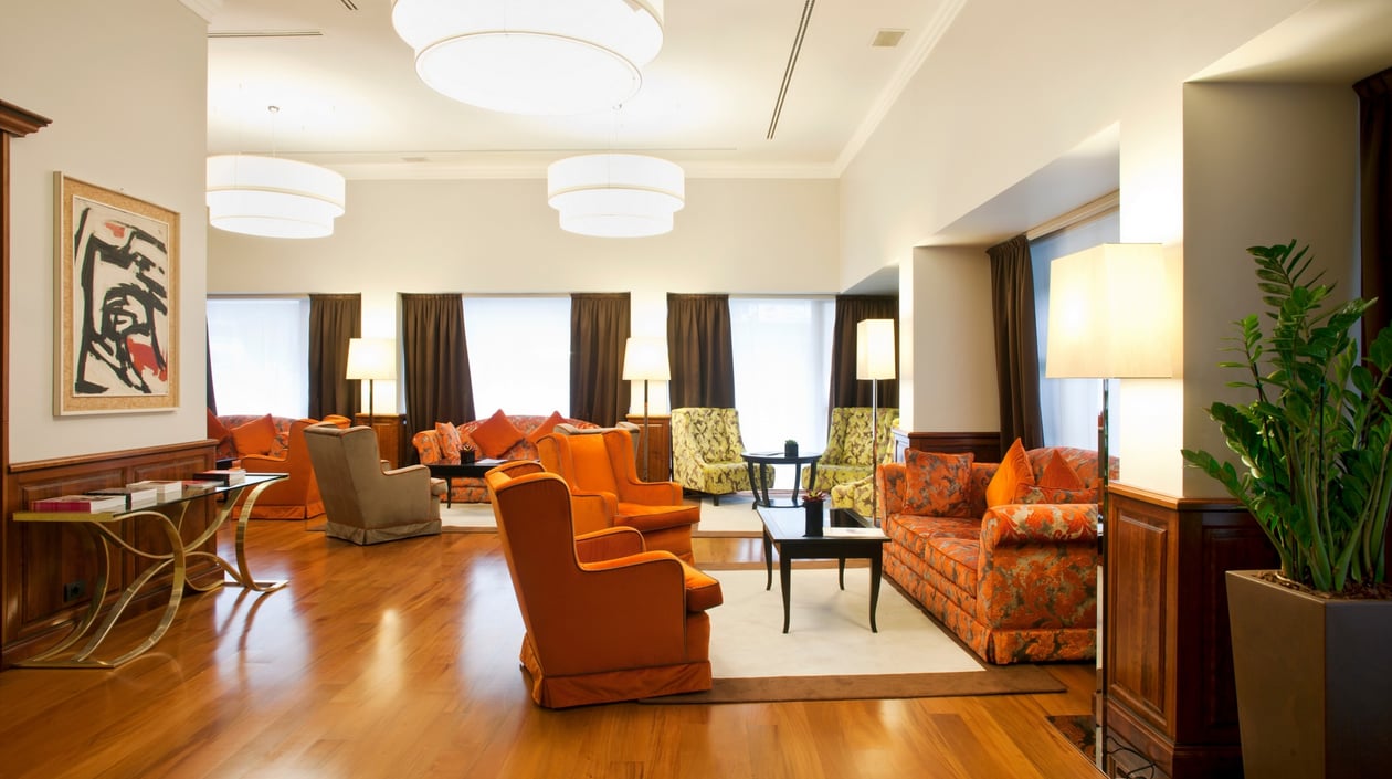 Lobby hotel de la Ville - Milaan