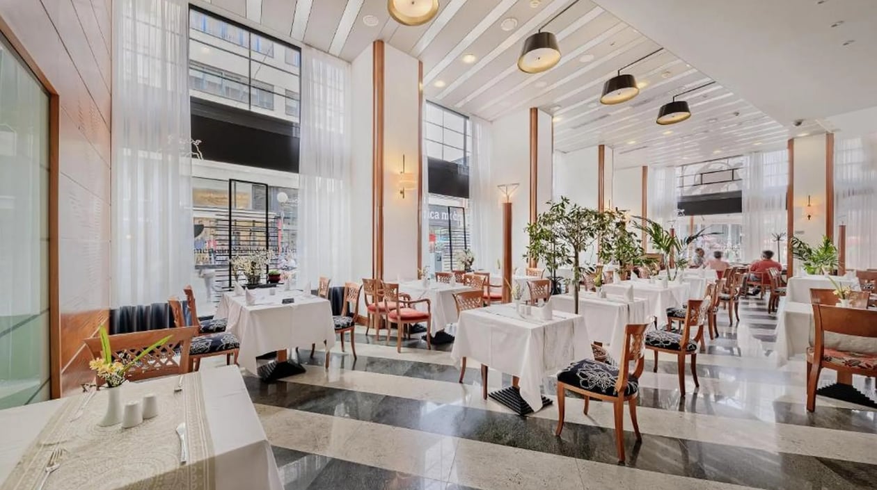 Hotel Dubrovnik, Zagreb restaurant