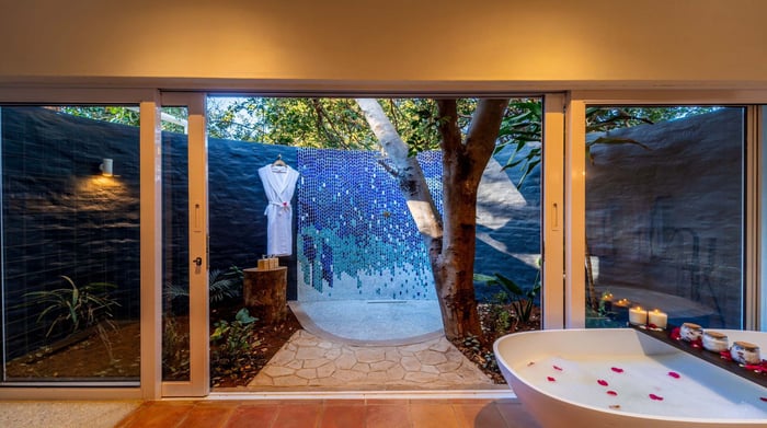 Samanzi Luxury Cabanas badkamer 2