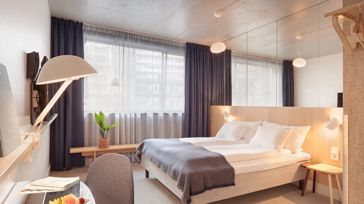 Zander K Hotel room