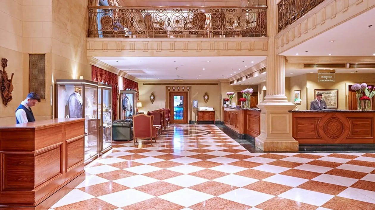 Grand Hotel Wien lobby