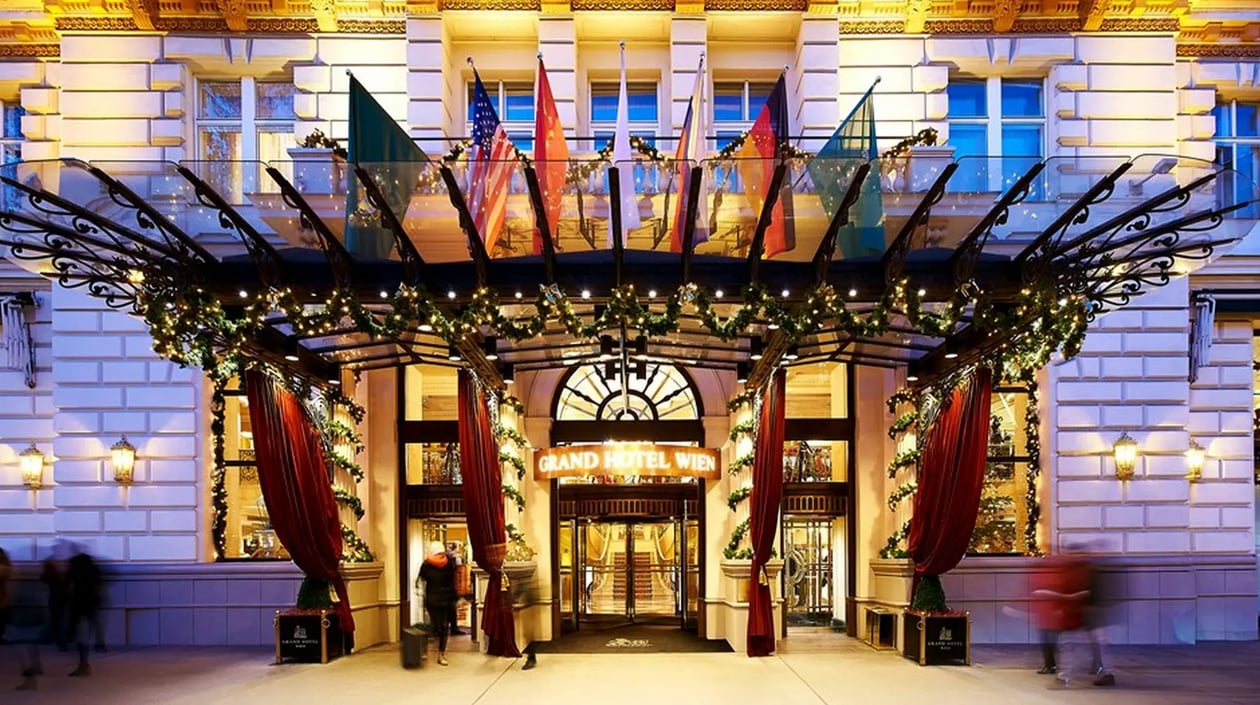 Grand Hotel Wien voorkant