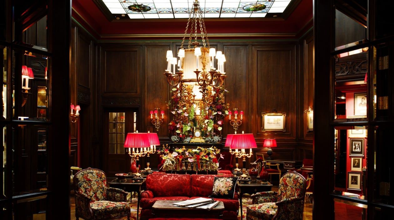 Hotel Sacher lobby