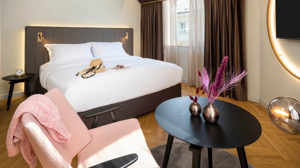 Hotel am Konzerthaus Wenen hotelkamer