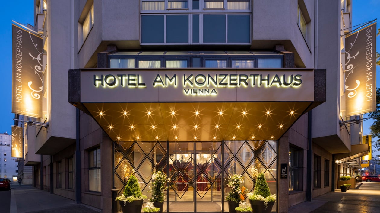 Hotel am Konzerthaus Wenen voorkant
