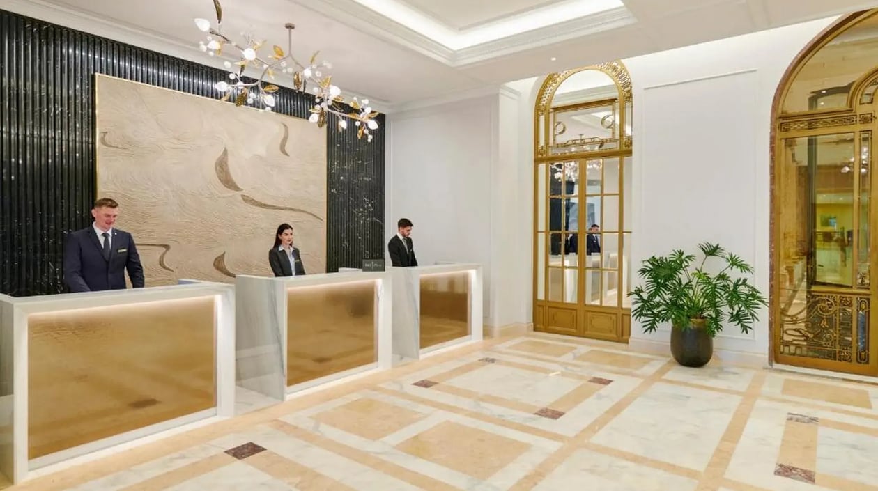 Intercontinental Athenee Palace Bucharest receptie